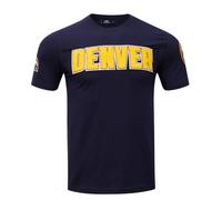 Pro Standard Womens NBA Dallas Mavericks Retro Classics Short Sleeve Boxy Tee Midnight Navy 2XL