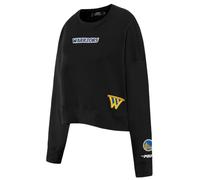 Pro Standard Womens NBA Golden State Warriors Wingspan Sweatshirt Black M