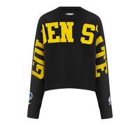 Pro Standard Womens NBA Golden State Warriors Wingspan Sweatshirt Black XL