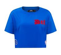 Pro Standard Womens NBA Old English Cotton Single Jersey S/S Boxy TEE