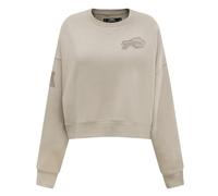 Pro Standard Womens NFL Buffalo Bills Neutral Crewneck Sweatshirt Taupe M