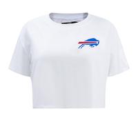 Pro Standard Womens NFL Chicago Bears Classic Chenille Short Sleeve Boxy Tee White S