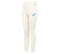 Pro Standard Womens NFL Detroit Lions Retro Classics Legging Eggshell L