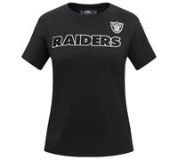 Pro Standard Womens NFL Las Vegas Raiders Classic Chenille Short Sleeve Slim Tee Black S