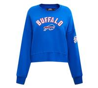 Pro Standard Womens NFL Los Angeles Rams Classic Chenille Crewneck Sweatshirt Royal Blue 2Xl