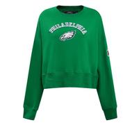 Pro Standard Womens NFL Philadelphia Eagles Classic Chenille Crewneck Sweatshirt Kelly Green 2Xl