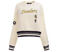 Pro Standard Women's NFL Retro Classics Brushed Back French Terry Crew Neck Sweatshirt