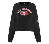Pro Standard Womens NFL San Francisco 49Ers Classic Chenille Crewneck Sweatshirt Black S