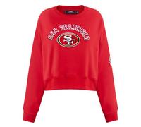 Pro Standard Womens NFL San Francisco 49Ers Classic Chenille Crewneck Sweatshirt Red M