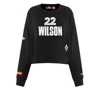 Pro Standard Women's WNBA Las Vegas Aces Classic Pnn Brushed Standard Fleece Crewneck Sweatshirt, Black, XXL