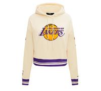 Pro Standard Women's Womens Nba Retro Classics Brushed Back French Terry Cropped Pullover Hoodie Sweatshirt (pack of 1)
