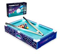 Pro Striker 20" LED Pool Table Game with Cues, Balls & Accessories