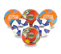 Pro Striker Pack Of 6 Size 5 Footballs, Soccer Training - Assorted Colours