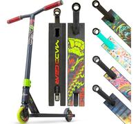 Pro Stunt Scooter for Kids Ages 5-12 Lightweight Durable Trick Scooter for Skatepark and Street - Easy Assembly - Madd Gear MG2 (Venom)