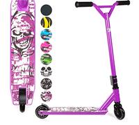 Pro Stunt Scooter for Tricks by Land Surfer - Land Surfer Stunt Scooter Purple - For Kids Ages 8-12 Teens Boys and Girls