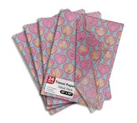 Pro Supply Global Dolls Printed Tissue Paper for Gift Bags or Boxes and Wrapping - Bulk Decorative Art Tissue Paper for Packaging and Gifting | 24 Sheets 20" x 30"