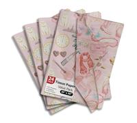 Pro Supply Global Pop-Star Printed Tissue Paper for Gift Bags or Boxes and Wrapping - Bulk Decorative Art Tissue Paper for Packaging and Gifting | 24 Sheets 20" x 30"