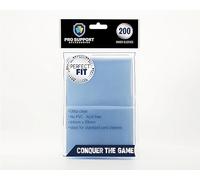 Pro Support 200 premium ultra clear standard size card sleeves. perfect for double sleeving and compatible with pokemon and magic the gathering