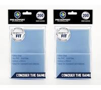 Pro Support 400 Premium Ultra Clear Standard Size Card Sleeves. Perfect for Double-sleeving and Compatible with Pokemon Cards and Magic The Gathering