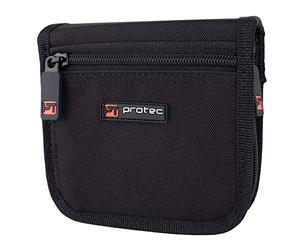 Pro Tec A211ZIP Double Tuba Mouthpiece Pouch with Zipper Closure