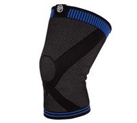 Pro-Tec Athletics Large Black/Blue 3D Flat Premium Knee Sleeve