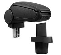 [pro.tec] Car Armrest Perfekt Fit - Centre Console + inkl. Storage Box - imitation leather/black