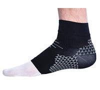 Pro-Tec Foot Sleeve, Medium, Arch Support, PF Sleeve, Compression Brace, Pain Relief, Foot Support, Arch & Heel Support, Men & Women, Plantar Fasciitis Pain Relief, Easy to Use, Working Out, Medium