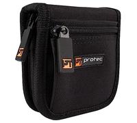 Protec A220 Small Brass Double Mouthpiece Pouch with Zip
