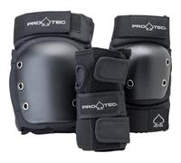 Pro-Tec - Street Gear Jr 3 Pack, Black, YM