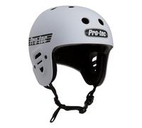 Pro Tec Unisex_Adult Helmet Full Cut Certified, Matte White (White), Small, PRT-PHE-3216