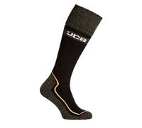JCB Pro Tech Welly Socks in Black, Cotton | Charlies
