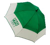 PRO-TEKT 2026 DUAL CANOPY 62" UMBRELLA - HUNTER GREEN / WHITE