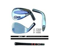 Pro-Tekt Unisex's Golf Club Wedges, Black/Silver, 64°