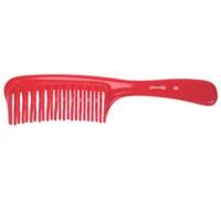 Pro-Tip Professional Detangling Hair Comb, Red, Red