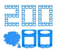 PRO TLS 200 PCS Tile Leveling System - 1.5mm Tile Spacers Clips for Effortless Installation, High Performance, Time Savings, Ideal for Tiling, Tiling Tools