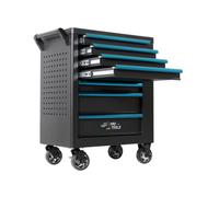 Pro Tools All In One 281 Piece Tool Chest On Wheels Pro Splash 7 Drawer Rolling Tool Cabinet With Full Tool Set