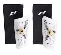 Pro Touch Unisex Force 1000 Hs Lite Shin Guards, White/Gold/Black, S