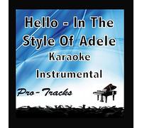 Pro-Tracks - Hello (Originally Performed by Adele) [Karaoke Version]