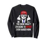 Pro Trump Pro Deportation Pro ICE Shirt - Trump Flipping Off Sweatshirt