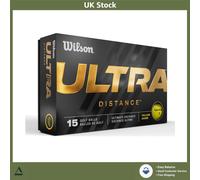 Pro Ultra Distance Golf Balls Max Performance Yellow 15 Pack