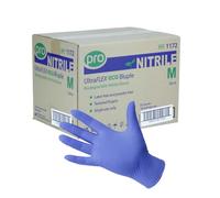 PRO UltraFLEX Bluple Biodegradable Disposable Gloves - Purple/Blue Nitrile Gloves Disposable Medium - 1000x Pack - Powder-Free - Latex Free - Food Safe