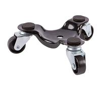 Pro User - 3-Wheel Polypropylene Furniture Moving Dolly - Black