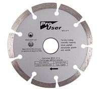 Pro User 115Mm Diamond Cutting Disc - Dry