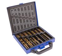 Pro User - Titanium Coated Steel Hss Drill Bit Set - 1.5-10mm - 99Pc