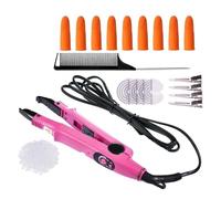 Pro Variable Constant Heat Hair Extension Iron Keratin Bonding Tools Quality Fusion Connector Machine Kit Efficient Time Saving