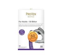 Pro-Ven 50 Billion Probiotics for Adults | Lab4 Friendly Bacteria Short-Term High Strength Support | Multi-Strain Daily Gut Health Formula | 14 Capsules