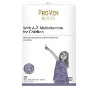 Pro-Ven Biotics A-Z Multivitamins for Children - 30 Chewable Tablets