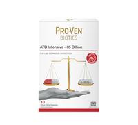 Pro-Ven Biotics ATB Intensive | for Use Alongside Antibiotics | Gut Health & Immune System Support | 35 Billion CFU | Reduces Stomach & Bile Acids | 10 Capsules