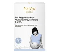 Pro-Ven Biotics For Pregnancy Plus Multivitamins, Minerals & DHA - 30 Capsules & 30 Softgels - Best Before Date is 30th April 2026