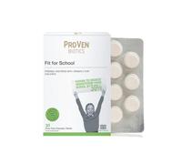 Pro-Ven for Children (4-16) Fit for School Gut Health and Immune Support 12.5 Billion CFU & Vitamin C Supplement 30 Strawberry Chewable Tablets
